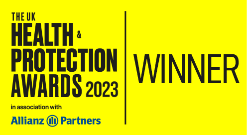 Health & Protection Awards 2023 logo